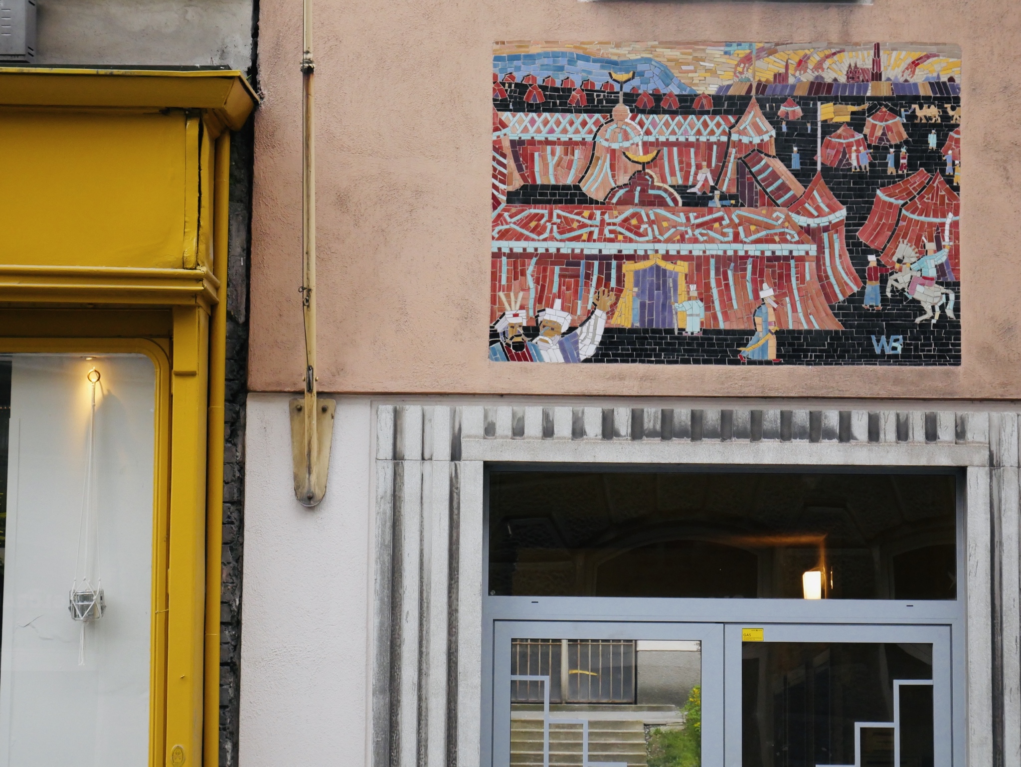 Facade design Neustiftgasse/Kirchengasse