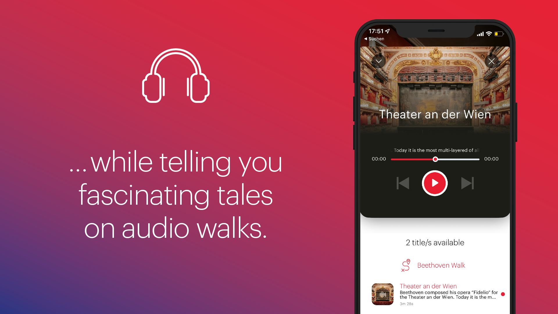 app ivie City Guide - Audiowalks