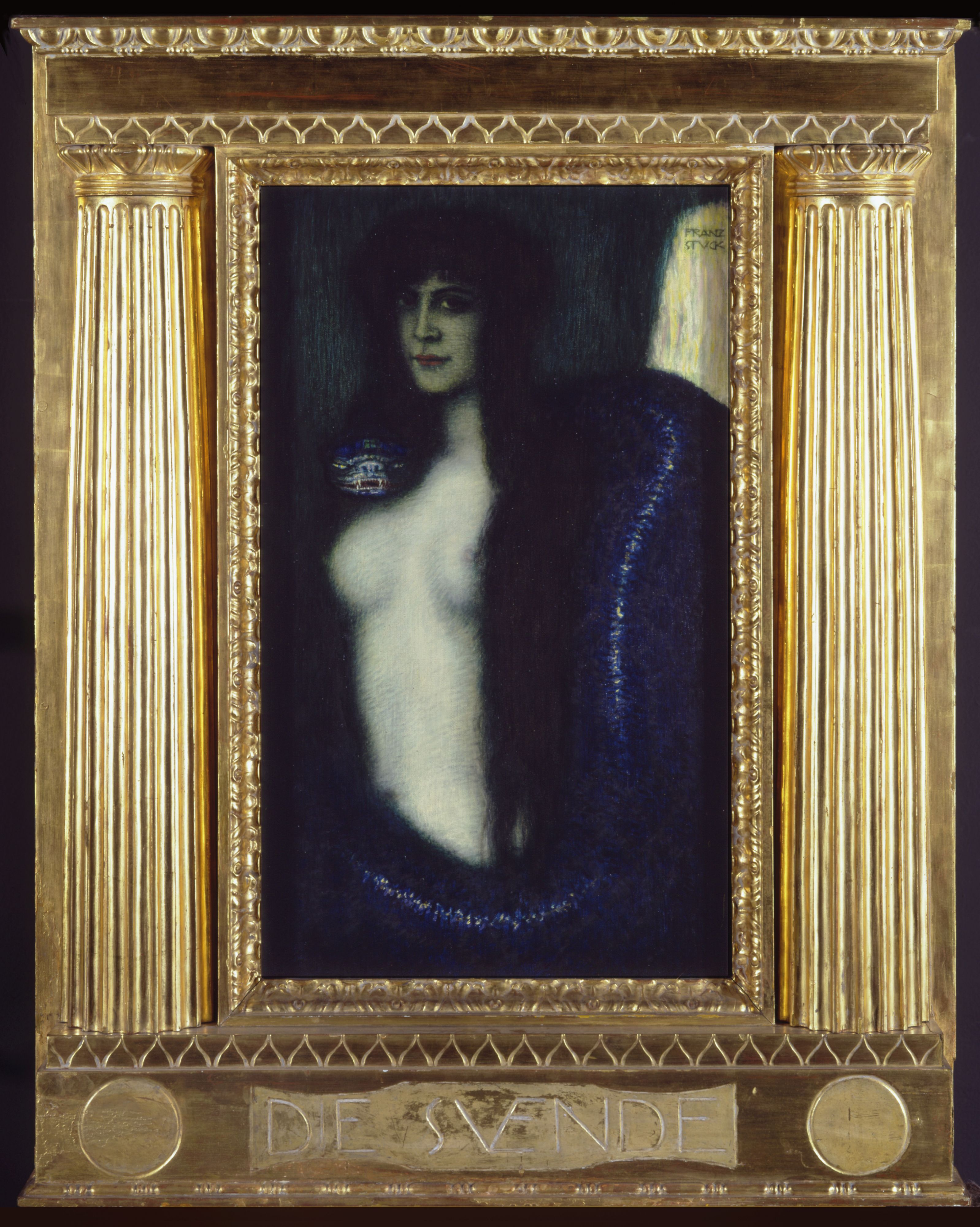 Franz von Stuck: The Sin, c. 1912