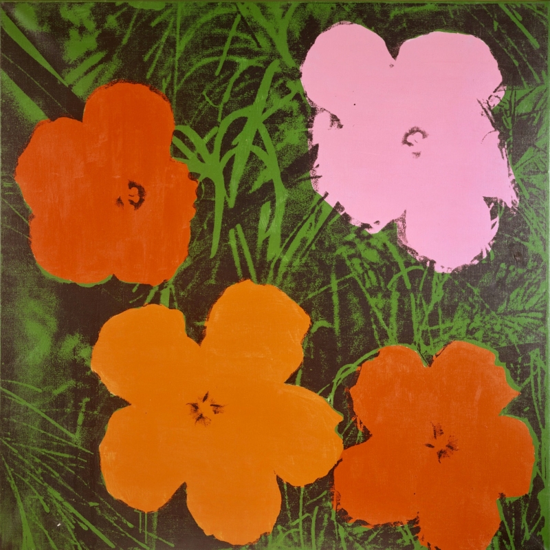 Artwork by Andy Warhol, Four-Foot Flowers, 1964