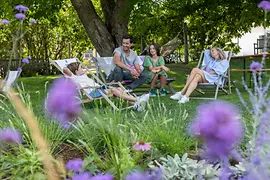 Family in the park