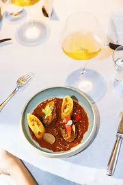 Goulash at the Steirereck restaurant