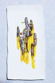 Poppy seed noodles at the Steirereck restaurant
