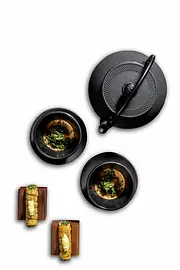 A modern interpretation of boiled beef by Michelin-starred chef Juan Amador