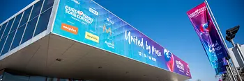 Wiener Stadthalle: Branding für den Eurovision Song Contest 2026