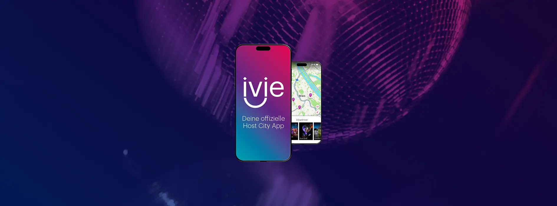 Sujet mit Text: ivie deine Host City App