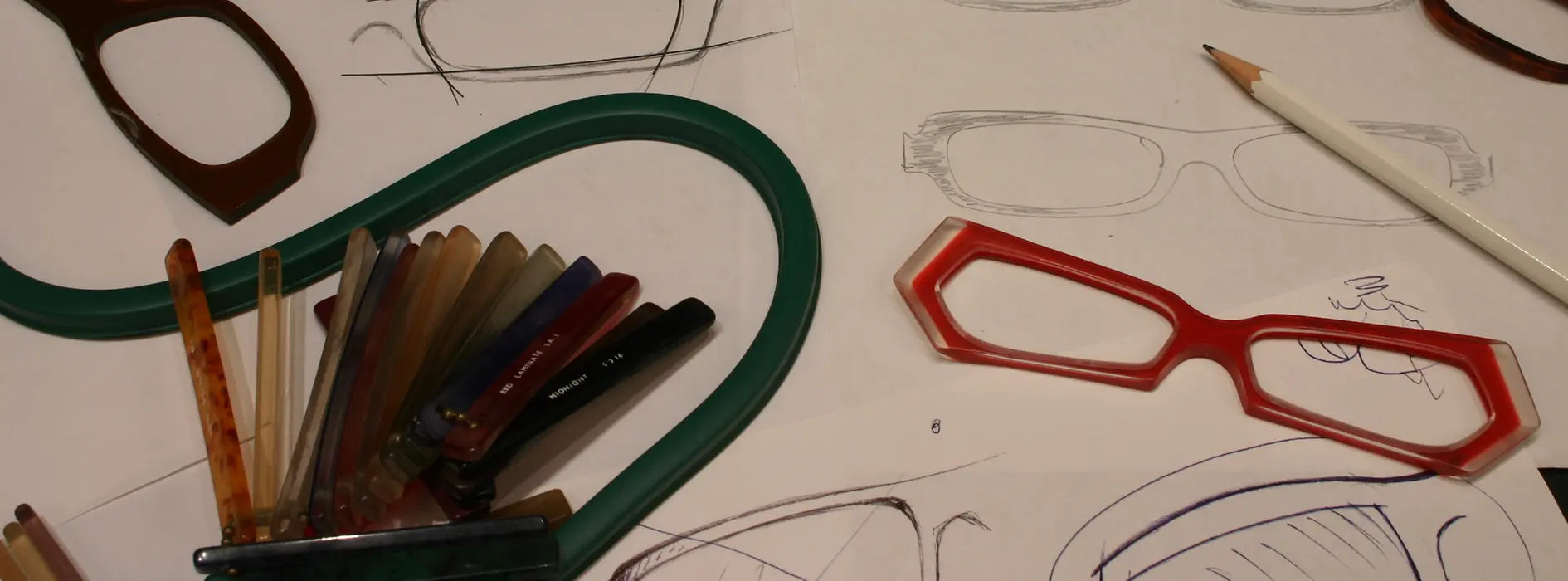 Bocetos para gafas