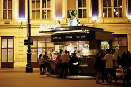 Viennese sausage stand 