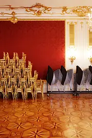 Tower of chairs