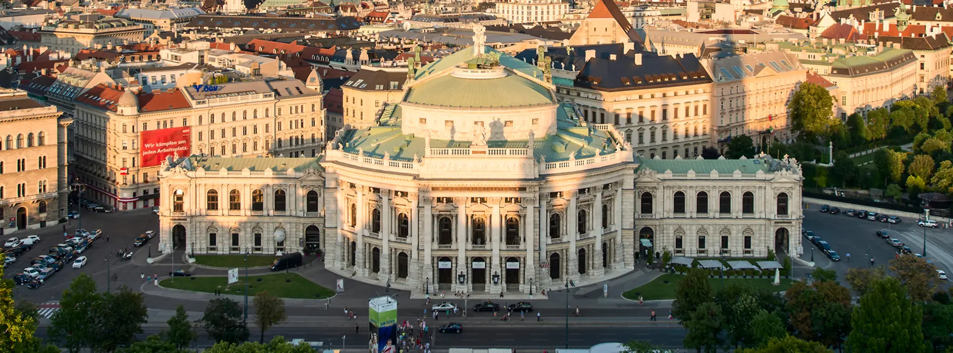  Wien, Burgtheater, Stephansdom 