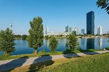 View of Danube Island