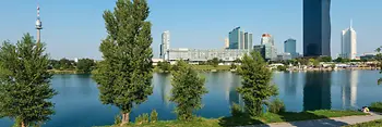 View of Danube Island