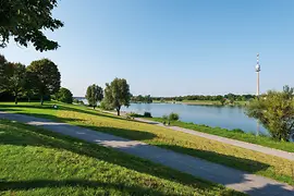 Dunajský ostrov s věží