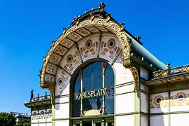 Otto Wagner Pavilion, Karlsplatz 