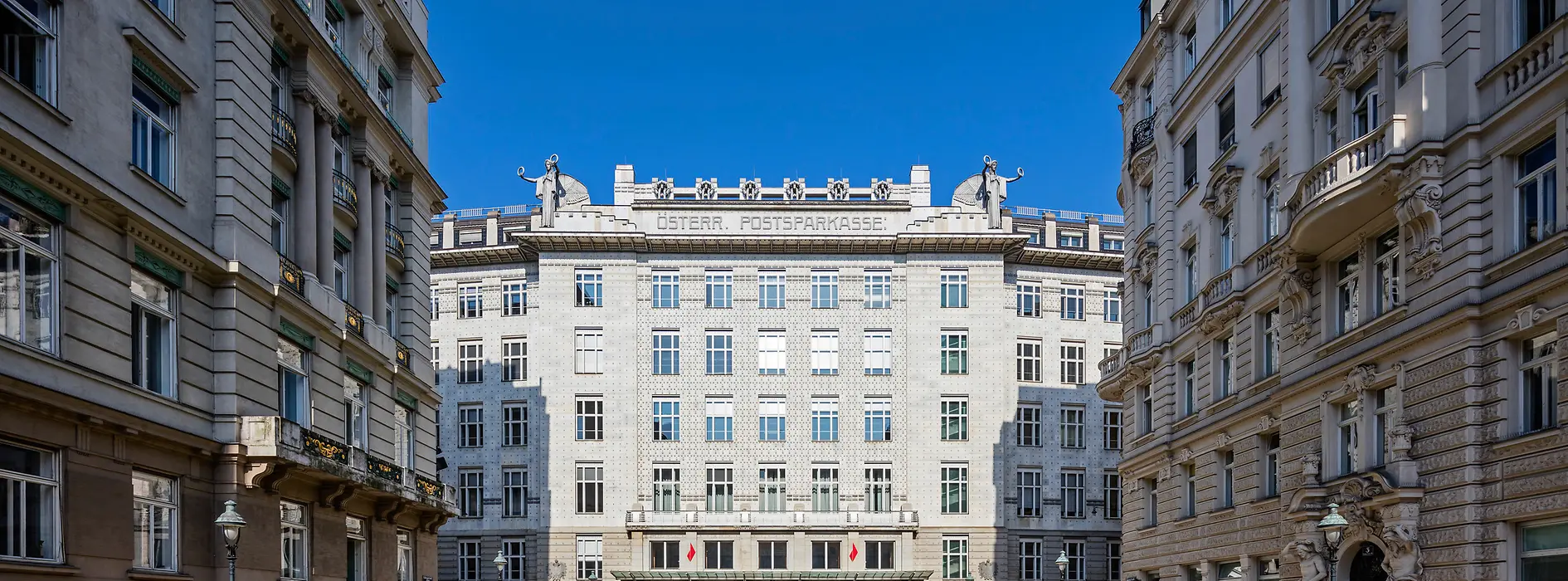 Austrian Post Savings Bank by Otto Wagner 