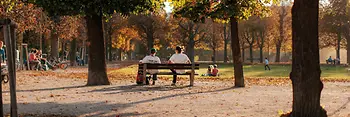 People in the Augarten