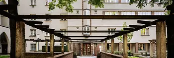 Social housing building, Rabenhof, exterior view