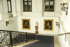"Blue staircase" in Schönbrunn Palace