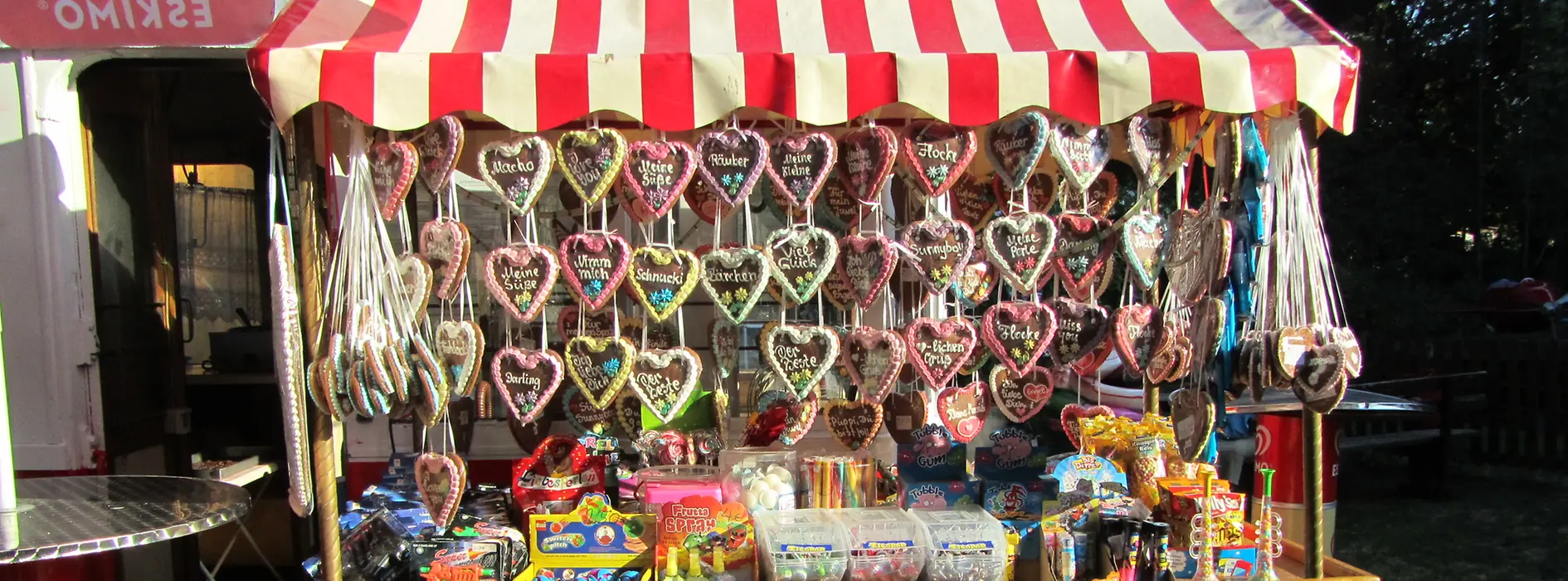 Gingerbread hearts at Böhmischer Prater