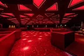 Große Halle im Club Passage