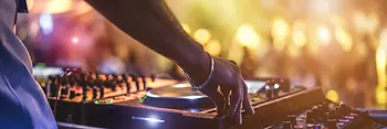 DJ on the dancefloor