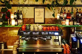 Café Drechsler, coffee machine