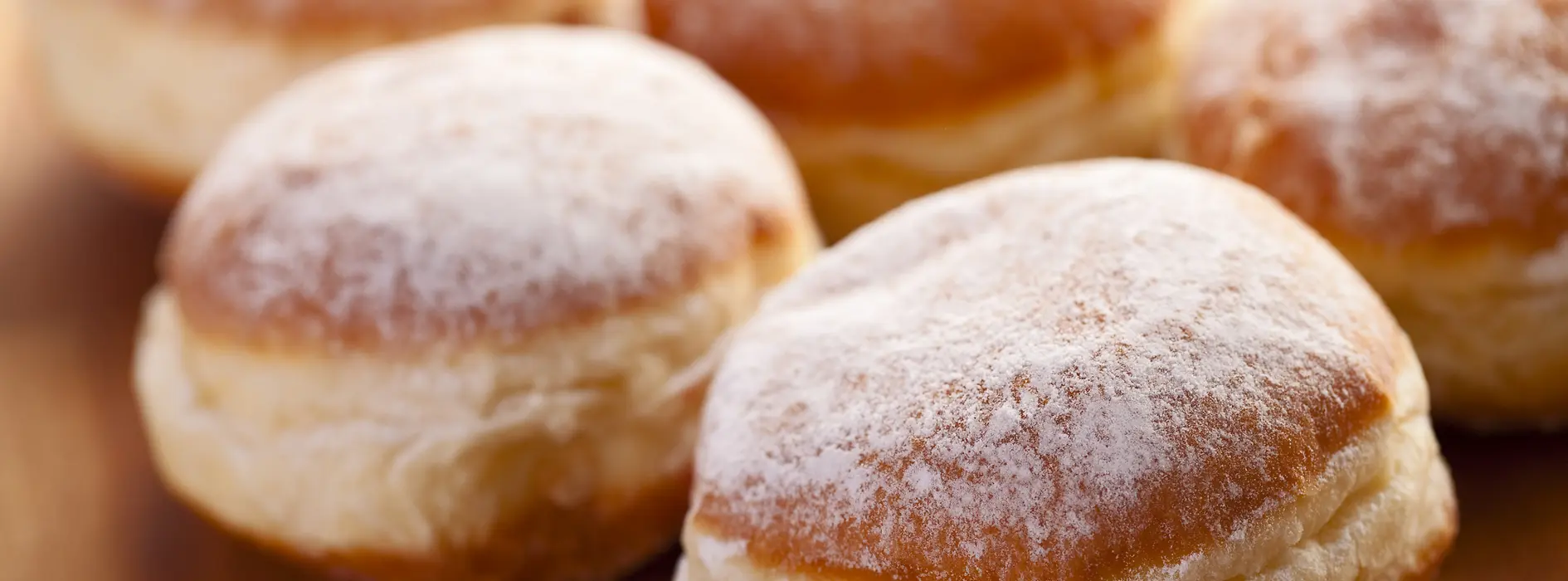 Mardi Gras doughnuts