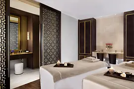 Treatment room at Ritz-Carlton Spa