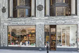 Exterior view of a shop