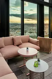 Roof terrace of Hotel Melia