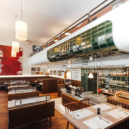 Restaurant Huth, interior shot