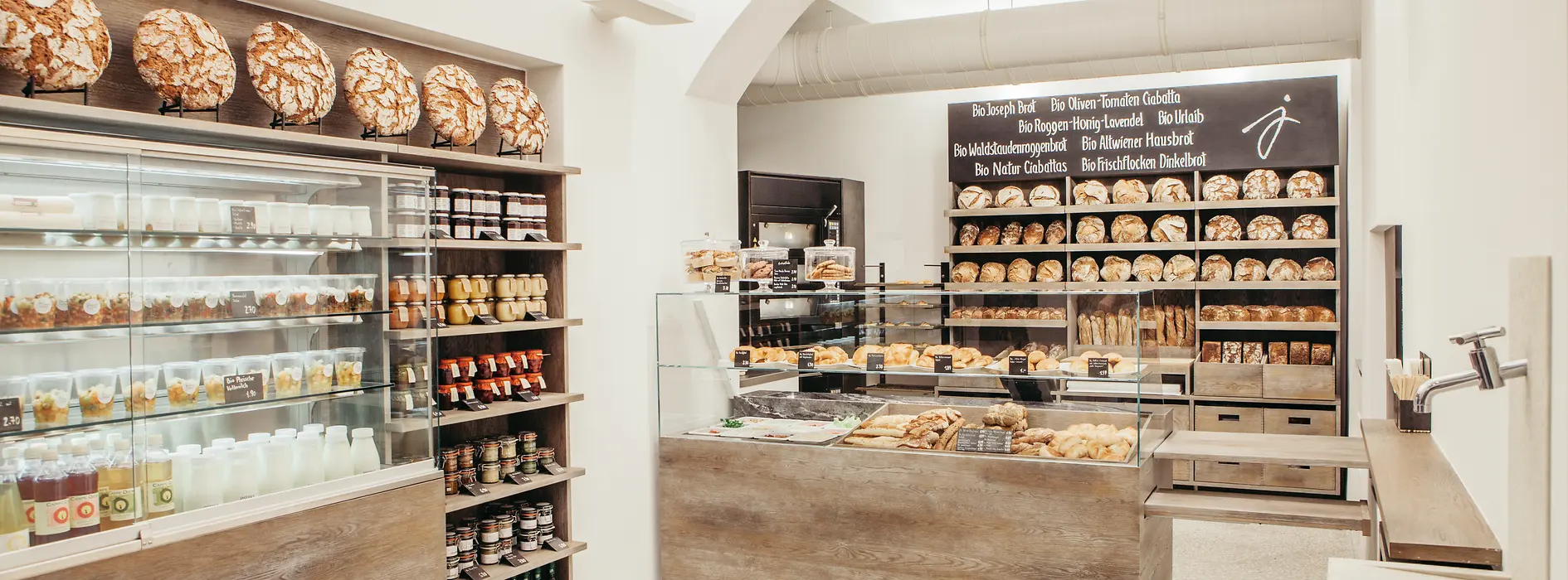 Joseph Brot Bakery, interior view