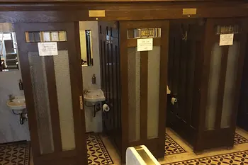 Art Nouveau toilet