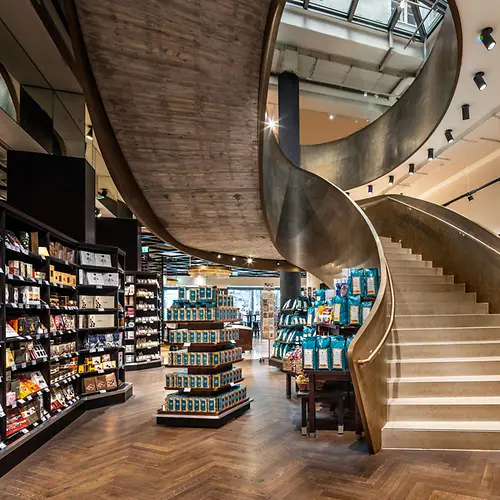 Julius Meinl am Graben, portal 
