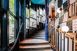 Kunst Haus Wien, stairway
