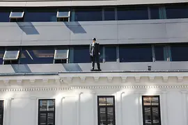 Installation by Ronald Kodritsch with the title "Reason to Believe"