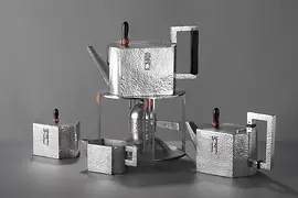 Juego de té de Josef Hoffmann en el MAK – Museo Austriaco de Artes Aplicadas/Arte Contemporáneo