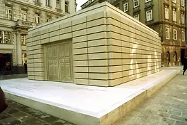 Memoral on Judenplatz 