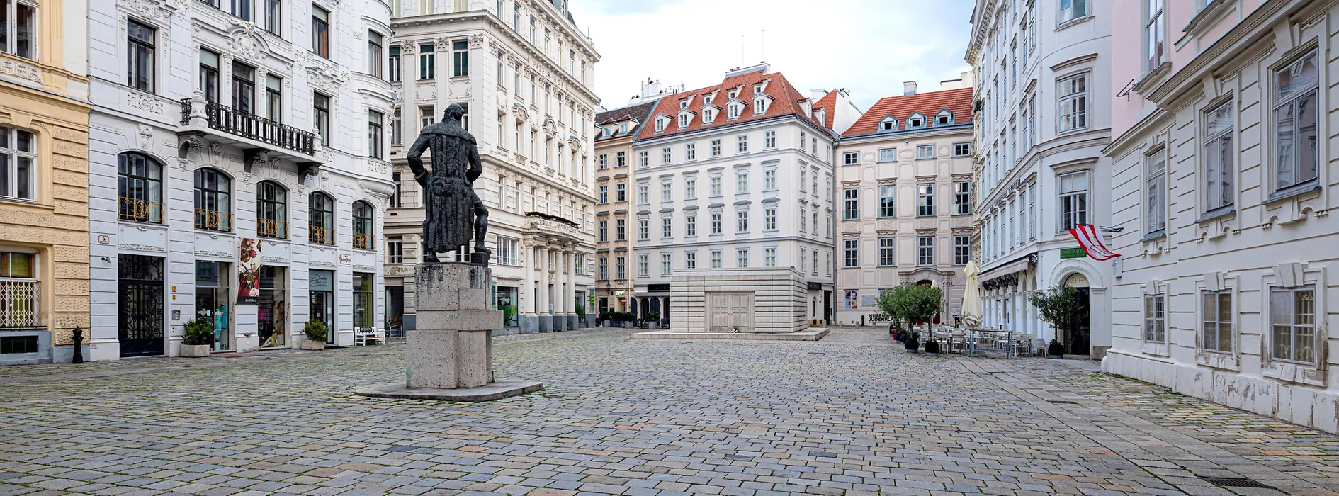 Memoral on Judenplatz 
