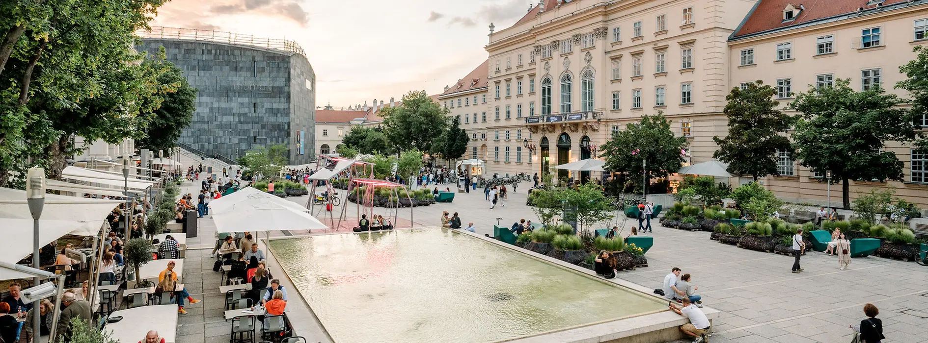 MuseumsQuartier Wien, Haupthof 