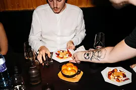 Food on a plate 
