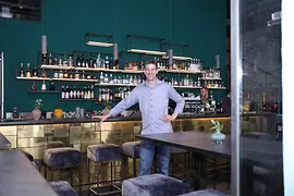 Chef Mario Bernatovic in his restaurant "Albert"