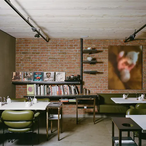 Restaurant Mraz & Sohn, Innenansicht