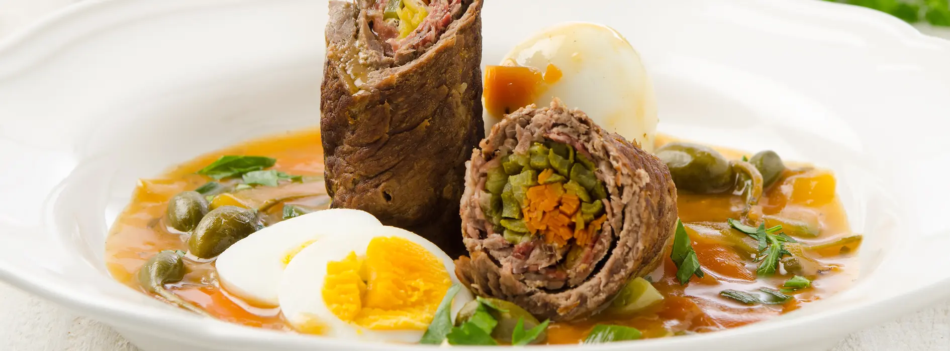 Rindsrouladen vom Almochsen