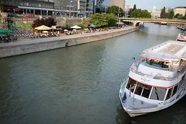 Bird’s-eye view of Schiffsstation Wien City