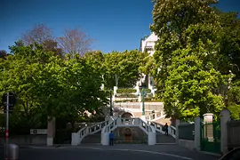 Strudlhofstiege (Strudlhof staircase) in the ninth district