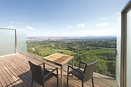 View of Vienna from a terrace