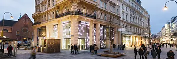Außenansicht vom Swarovski Store in Wien