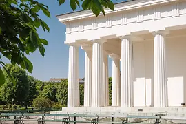 Theseus Temple in the Vienna Volksgarten