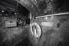First aid bag and lifesaver in Vienna's sewer system